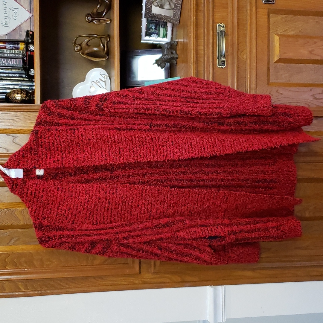 Vintage Red Cardigan